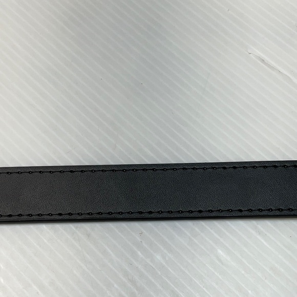 Genuine leather dog collar belt black color large size - Picture 7 of 7